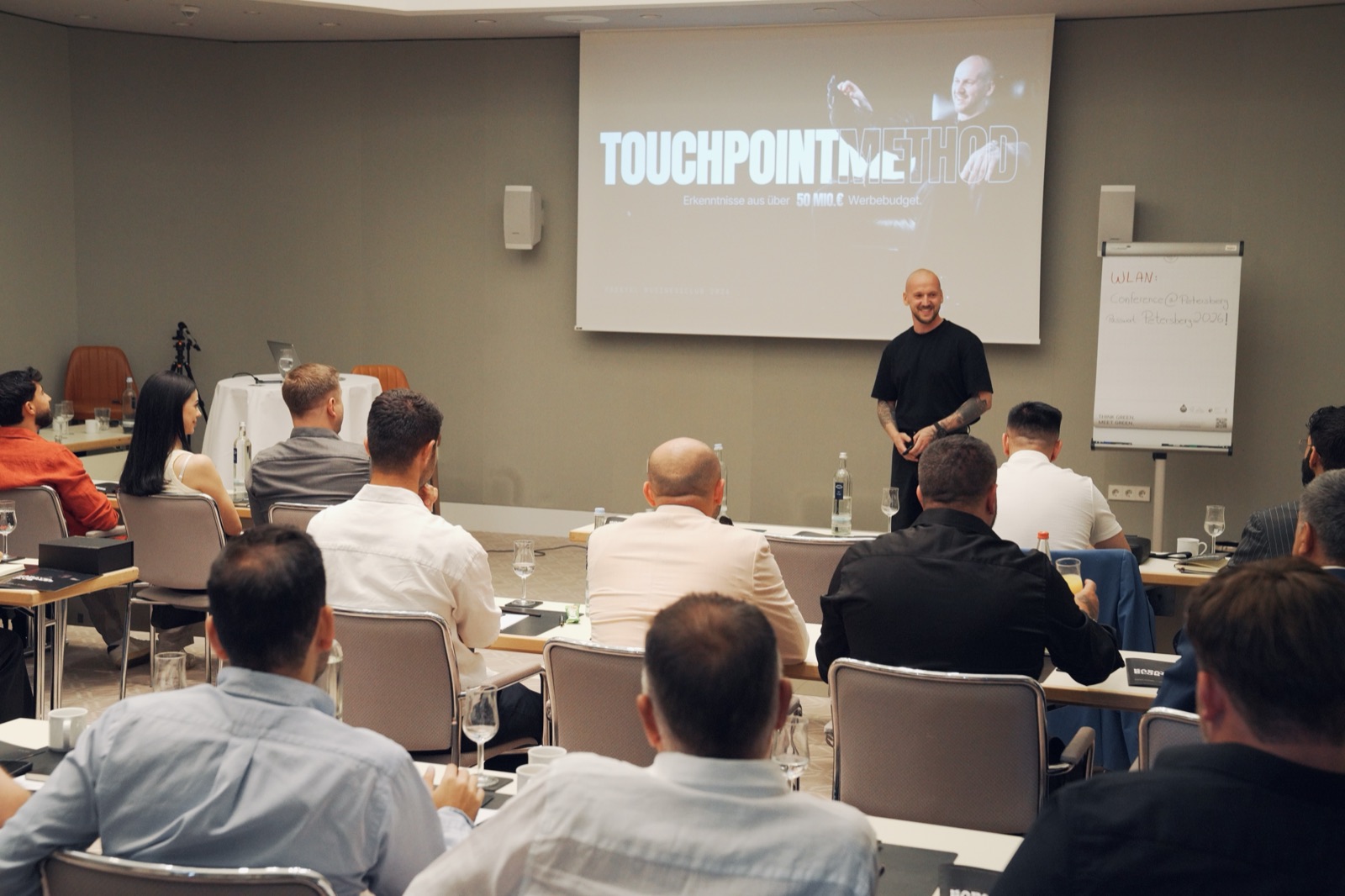 Vortrag Touchpoint-Methode vor Unternehmern